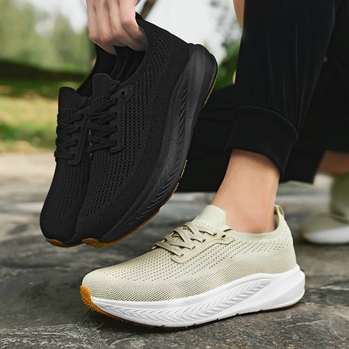 Orthizen Comfort 2.0 pair in both colourways, one held and one worn