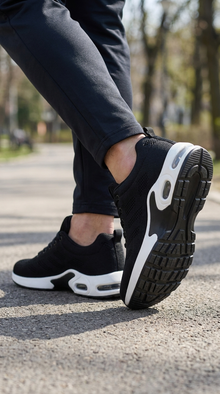 Orthizen™ 12-Hour Shift Shoes for All-Day Foot, Knee & Back Pain Relief Black view 2