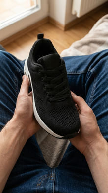 Orthizen™ 12-Hour Shift Shoes for All-Day Foot, Knee & Back Pain Relief Black view 7