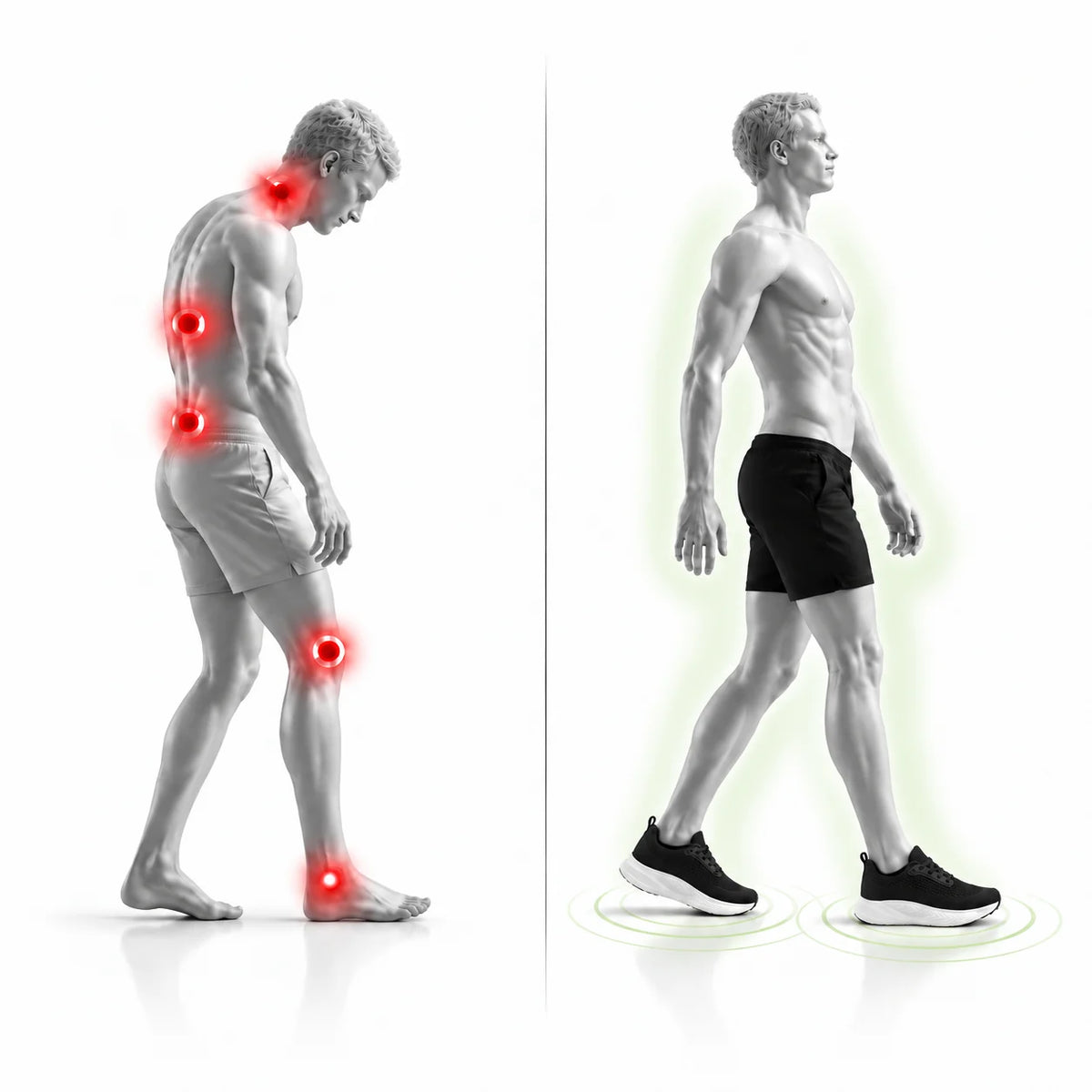 Real Relief for Heels, Knees & Back
